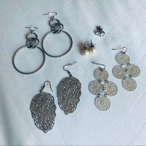 Silver Earring Bundle